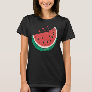 Cute Watermelon Slice Melon Summer Vacation Season T-Shirt
