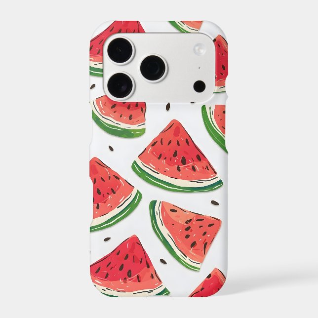 Cute Watermelon Slice Phone Case for iPhone 17  (Back)