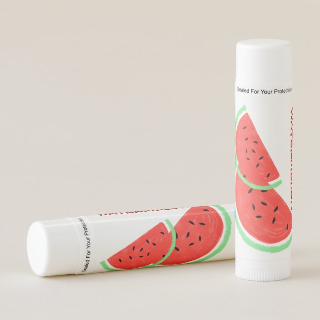 Cute Watermelon Slices Lip Balm (Front)