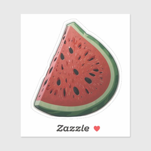 Cute Watermelon Sticker (Sheet)