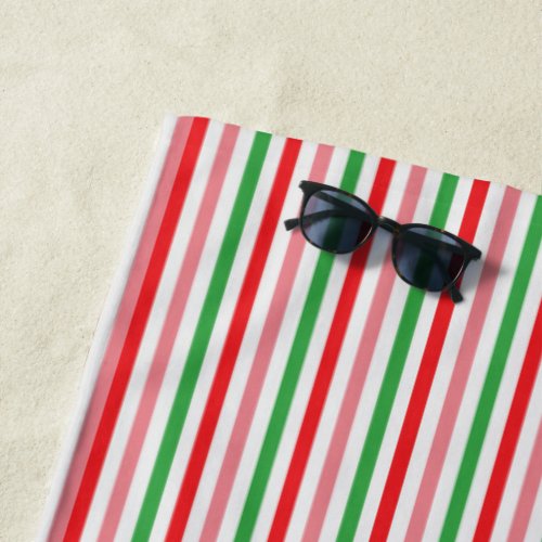 Cute Watermelon Stripes _ Kids  Beach Towel