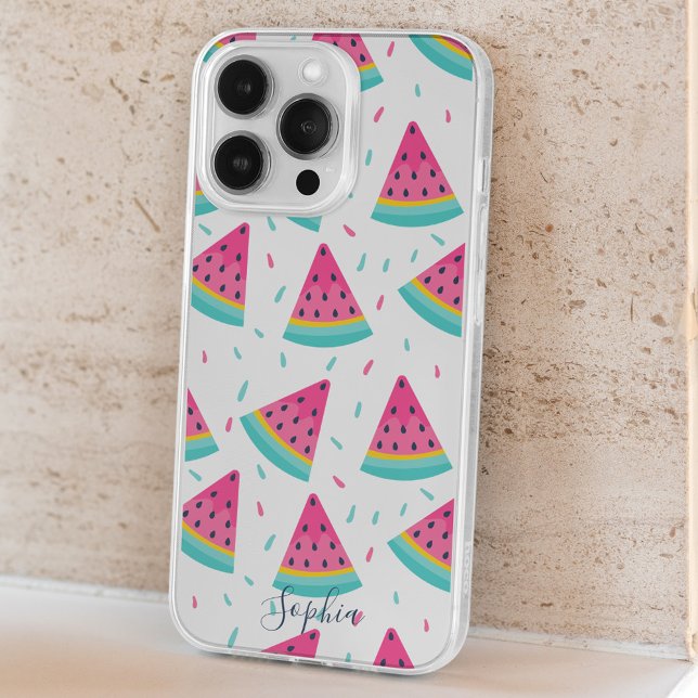 Cute Watermelons Summer Pattern Speck iPhone Case (Creator Uploaded)