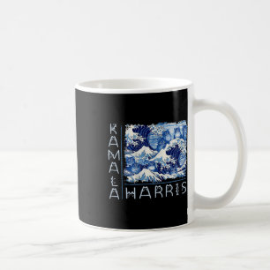 Cute Wave Of Blue Cats For Kamala Harris Funny Coffee Mug