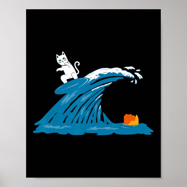 Cute Wave Of Blue Wave Kamala For Kamala Funny Tru Poster (Front)