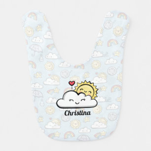 Cute Weather Baby Bib