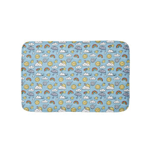 Cute Weather Bath Mat