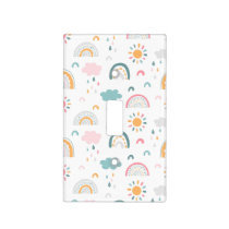 Cute Weather Pattern Light Switch Cover