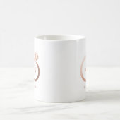 Cute Wedding Coffee Mug With Wedding Rings (Center)