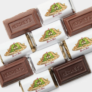 Cute Wedding Couple Favors Hershey's Miniatures