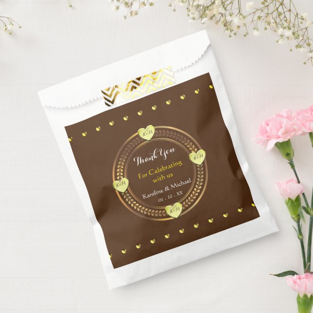 Cute Wedding Event Party Favor Bag (Sealed)