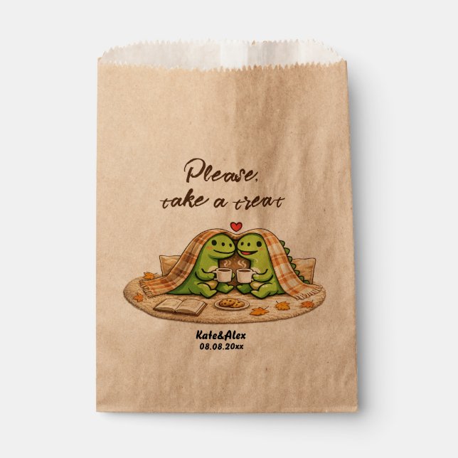 Cute Wedding Favor Bag (Front)