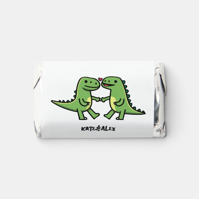 Cute Wedding Favors Hershey's Miniatures (Front)