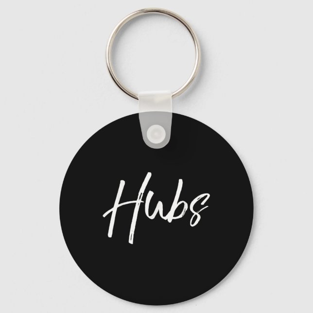 Cute Wedding Gift For Men Husband Engagement Party Keychain (Front)