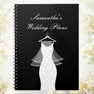 Cute wedding planner organizer notebook for bride
