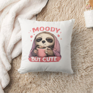 Cute Weird Humor Graphic Throw Pillow