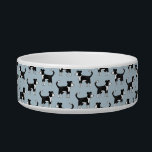 Cute Welsh Border Collie Sheep Dog Pattern Bowl<br><div class="desc">An adorable black and white Welsh Border Collie sheepdog.  These gorgeous and intelligent working dogs are great for animal lovers.</div>