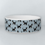 Cute Welsh Border Collie Sheep Dog Pattern Bowl<br><div class="desc">An adorable black and white Welsh Border Collie sheepdog.  These gorgeous and intelligent working dogs are great for animal lovers.</div>