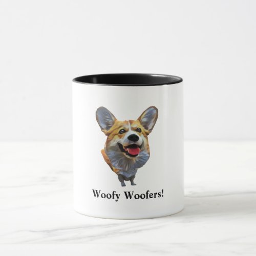 Cute Welsh Corgi Dog Mug