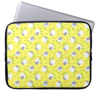 Cute Welsh Sheep, Wales Forever, Laptop Sleeve