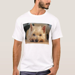 Cute West Highland Terrier Dog T Shirt