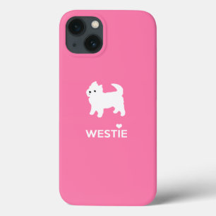 Cute West Highland Terrier - I Love Westies iPhone 13 Case