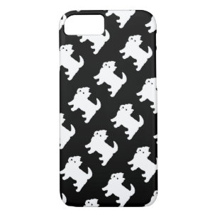 Cute West Highland Terrier - Westie Pattern iPhone 8/7 Case
