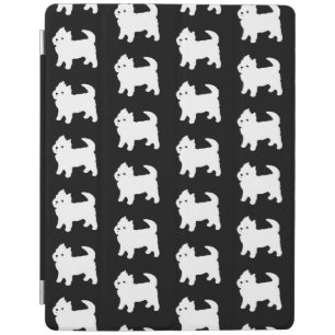 Cute West Highland Terrier - Westie Pattern iPad Smart Cover