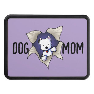 Cute Westie Blast Hitch Cover