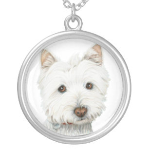 Cute Westie Dog Necklace