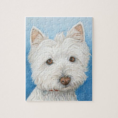 Cute Westie Dog Puzzle