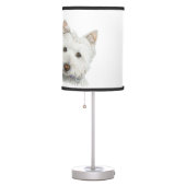 Cute Westie Dogs Art Lamp (Right)