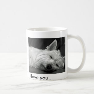 Cute Westie (West Highland Terrier) Dog Mug