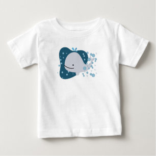 Cute Whale Baby T-Shirt