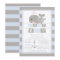 Cute whale Boy Baby Shower Invitation