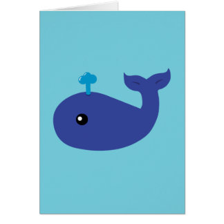 Cute Whale Cards