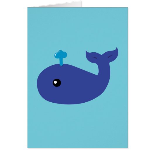 Cute Whale Cards (Front)