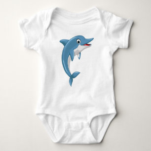 Cute Whale Cartoon Artwork-67000 Baby Bodysuit