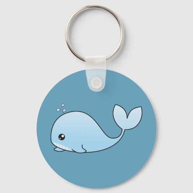 CUTE WHALE KEYCHAIN (Front)