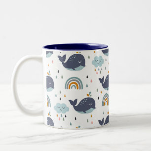 Cute Whale Kid's Mug