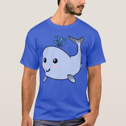 Cute Whale T_Shirt