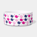 Cute Whales, Pattern Of Whales, Sea Animals Bowl<br><div class="desc">Cute,  fun and adorable pattern with pink and purple whales. Modern and trendy gift,  perfect for the whale lover in your life.</div>