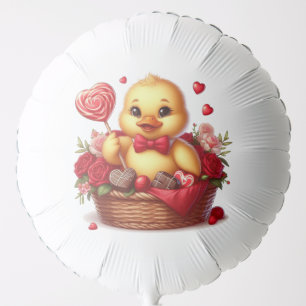 Cute/Whimisical Valentine's day duck Balloon