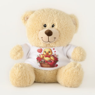 Cute/Whimisical Valentine's day duck Teddy Bear