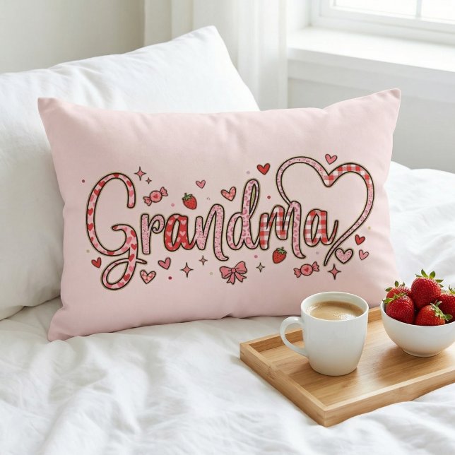 Cute whimsical and warm Grandma Accent Pillow (Creator Uploaded)