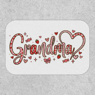 Cute, whimsical and warm Grandma Patch