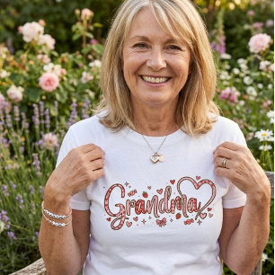 Cute, whimsical and warm Grandma T-Shirt