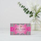CUTE WHIMSICAL COOKIES BUSINESS CARD (Standing Front)
