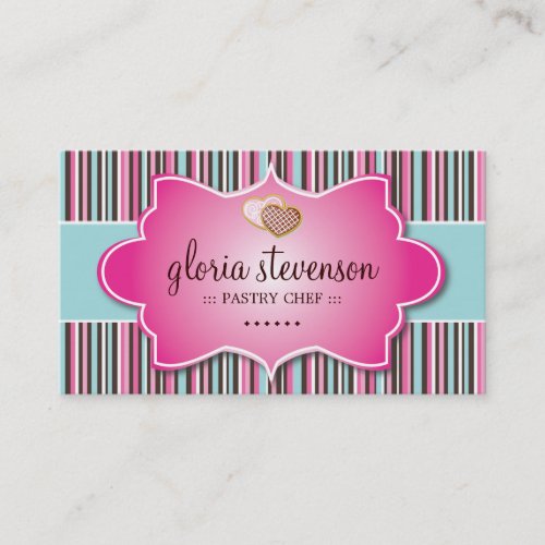 CUTE WHIMSICAL COOKIES BUSINESS CARD