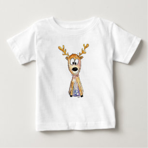 Cute Whimsical Deer Baby T-Shirt