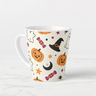Cute Whimsical Halloween  Latte Mug